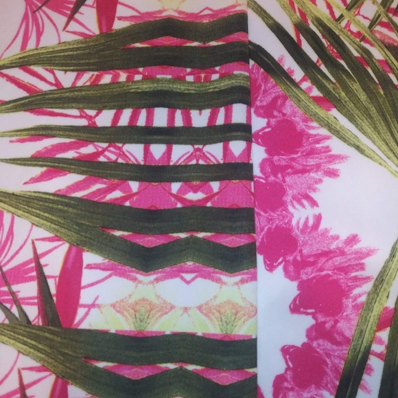 Inc NWT Tropical Print Skirt Size 1X - Picture 5 of 5